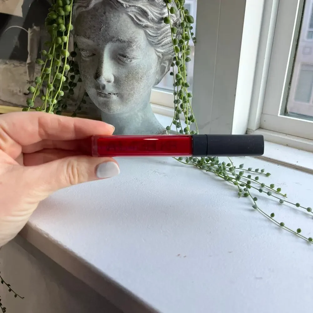 NEW Nars Larger Than Life Bleecker Red Vinyl Lip Gloss